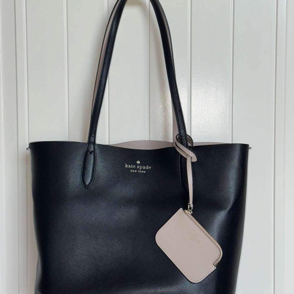 Kate Spade Black and Cream Tote